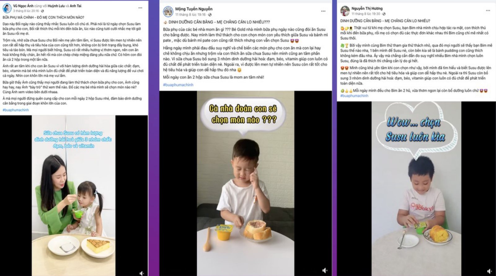 Vinamilk Susu: Bữa phụ mà chính