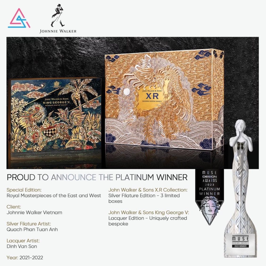 Diageo – John Walker & Sons XR 21 × Vietnamese Master Artisans